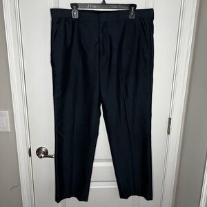 JF J Ferrar Slim Fit dark blue dress pants 36 30